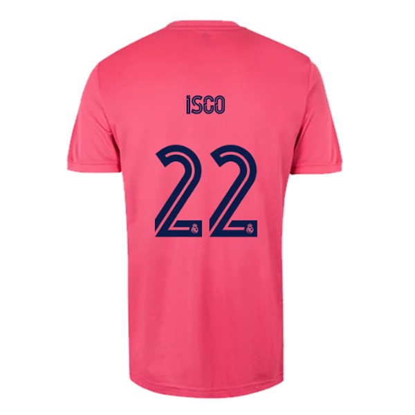 Maglia Real Madrid Away NO.22 Isco 20/21 Rosa